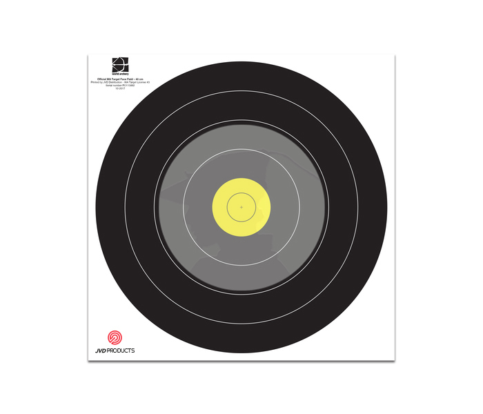 JVD Target Face Field Waterproof 40 cm Archers Delight Archery Supply